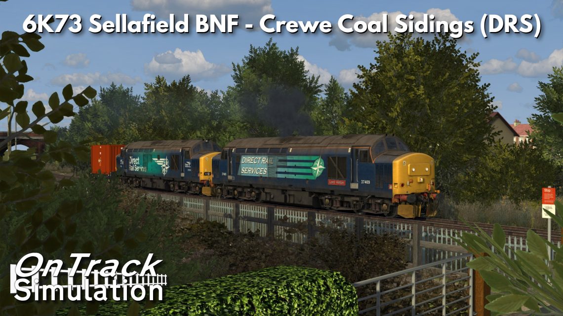 [OTS] 6K73 Sellafield BNF – Crewe Coal Sidings (DRS)