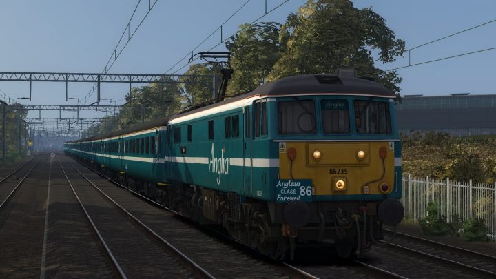 Anglian Class 86 Farewell Rail Tour (2004)