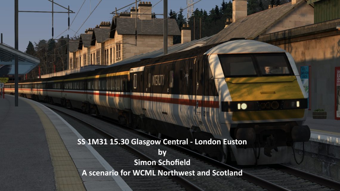SS 1M31 15.30 Glasgow Central – London Euston