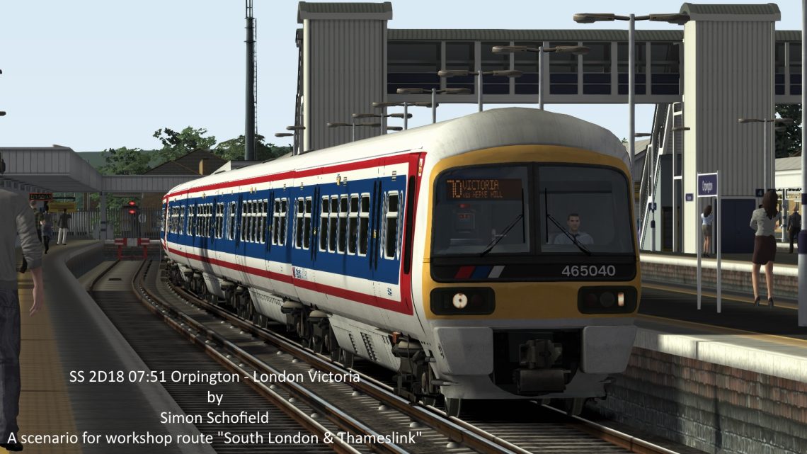SS 2D18 07:51 Orpington – London Victoria
