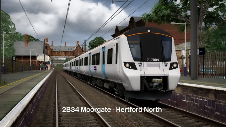2B34 Moorgate – Hertford North