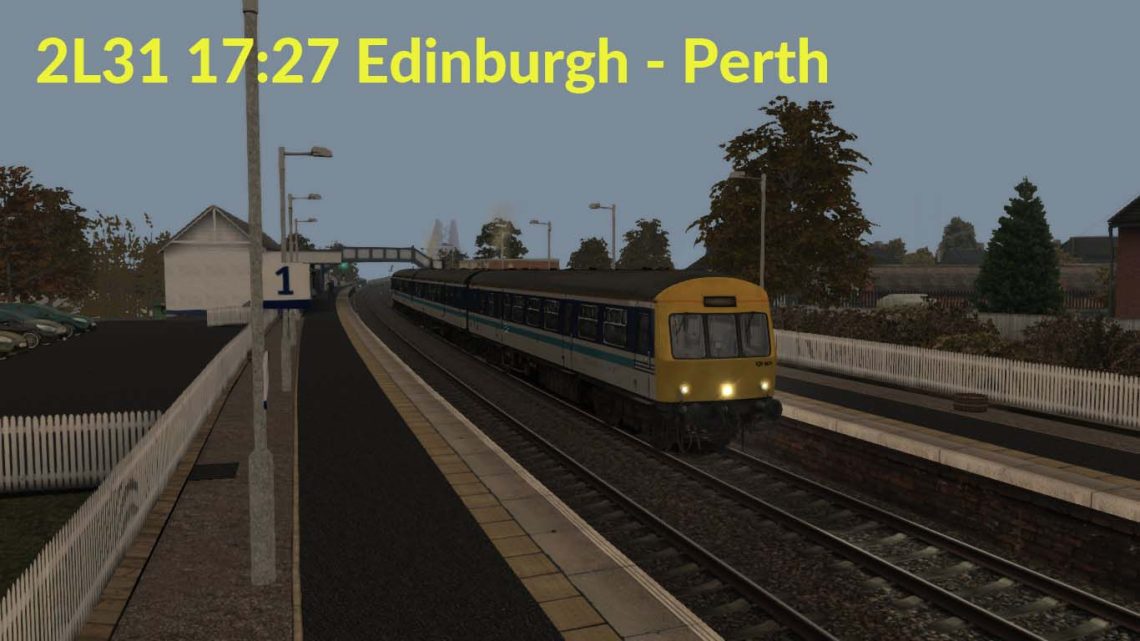 [EMD E8A] 2L31 17:27 Edinburgh – Perth