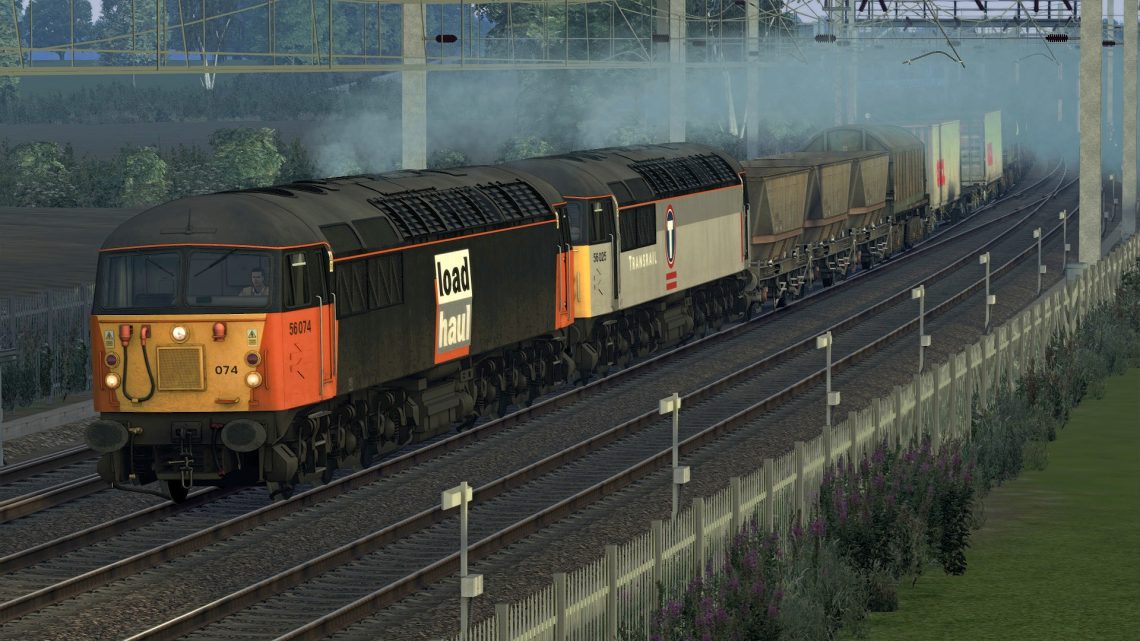[RS] 56074/56025 – 6S79 1357 Cardiff Canton – Mossend (1999)