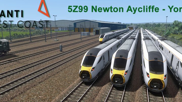 5Z99 12:00 Hitachi Newton Aycliffe – York Holgate sidings