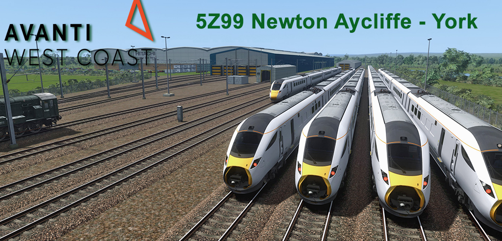 5Z99 12:00 Hitachi Newton Aycliffe – York Holgate sidings