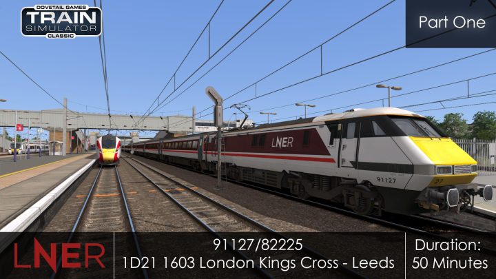 91127/82225/ 1D21 1603 London Kings Cross – Leeds (Part One)