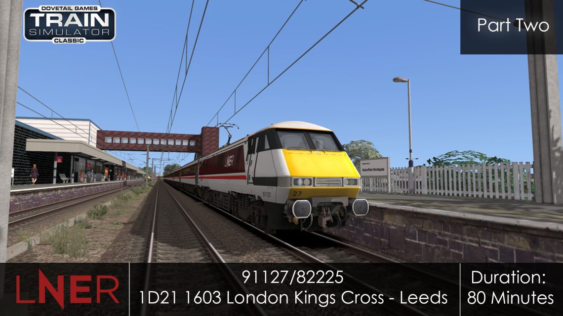 91127/82225/ 1D21 1603 London Kings Cross – Leeds (Part Two)