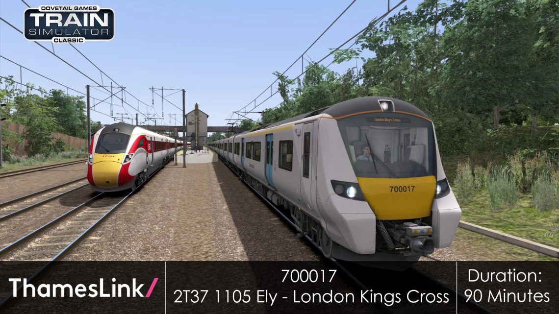 700017/ 2T37 1105 Ely – London Kings Cross