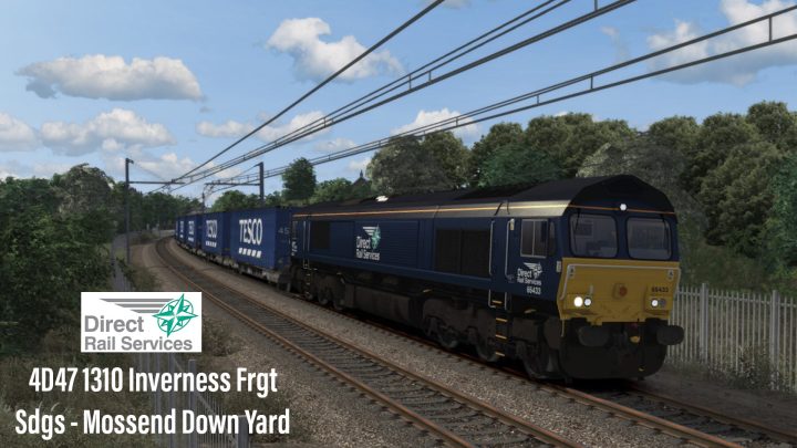 [HPW] 4D47 1310 Inverness Frgt Sdgs – Mossend Down Yard (2022)