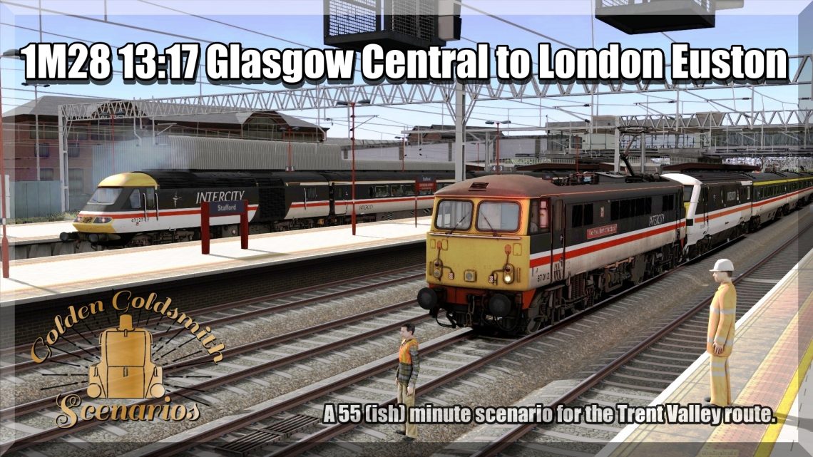 1M28 13:17 Glasgow Central to London Euston