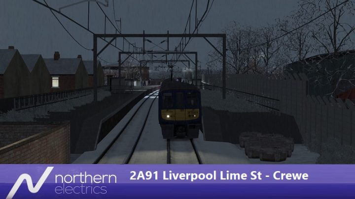2A91 – Liverpool Lime St to Crewe (Via The Chat Moss Line)