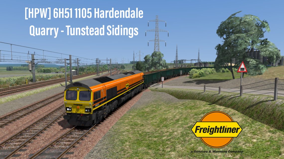 [HPW] 6H51 1105 Hardendale Quarry – Tunstead Sidings