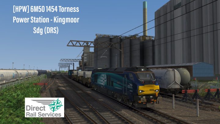 [HPW] 6M50 1454 Torness Power Station – Carlisle Kingmoor Sdg (Drs)