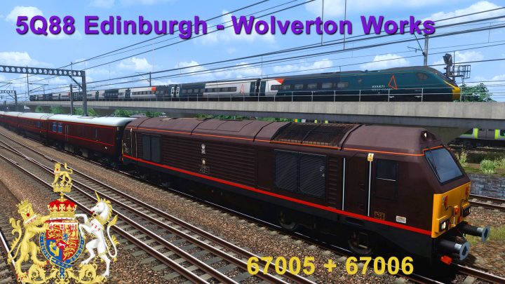 5Q88 Royal Train 08:00 Edinburgh to Wolverton Works (67)