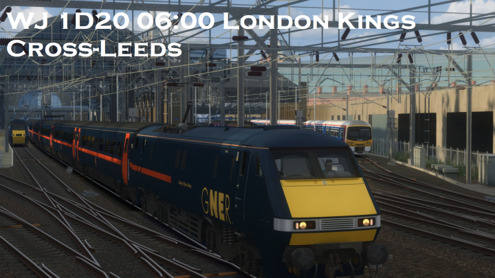 (WJ) 1D20 06:00 Kings Cross to Leeds